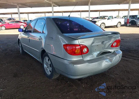 2003 Toyota Corolla Le z USA, uszkodzony, nr VIN 1NXBR32E53Z156262